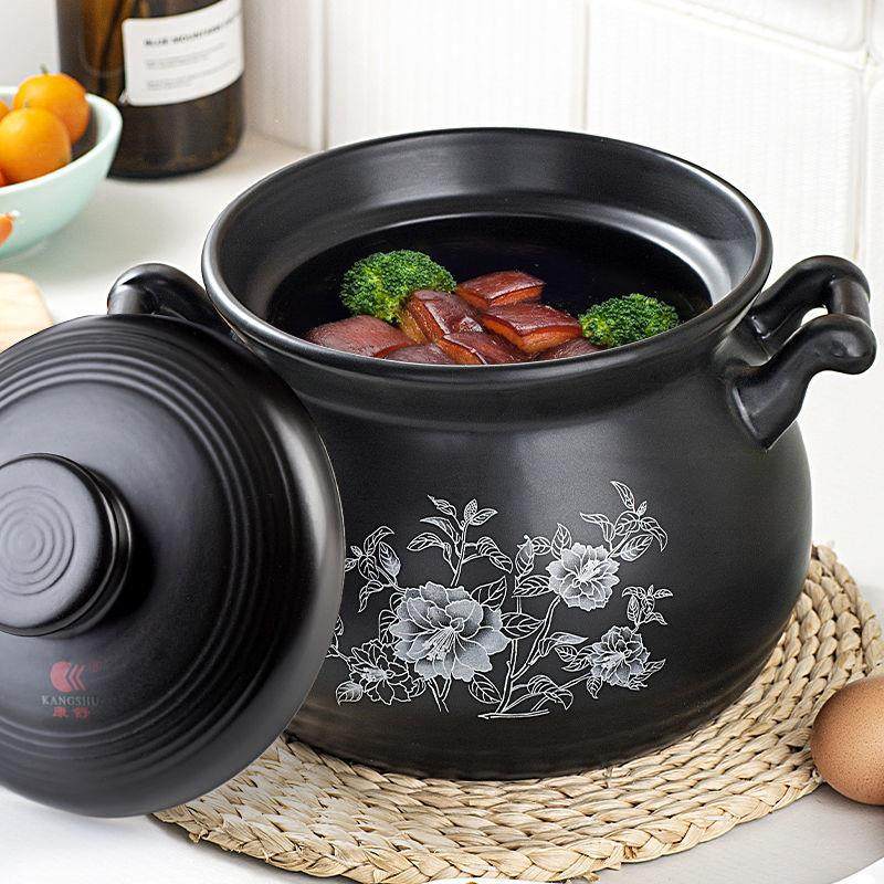 煲汤家用煤气灶专用炖锅不开裂耐高温陶瓷煲粥锅中小号干烧煲下载app