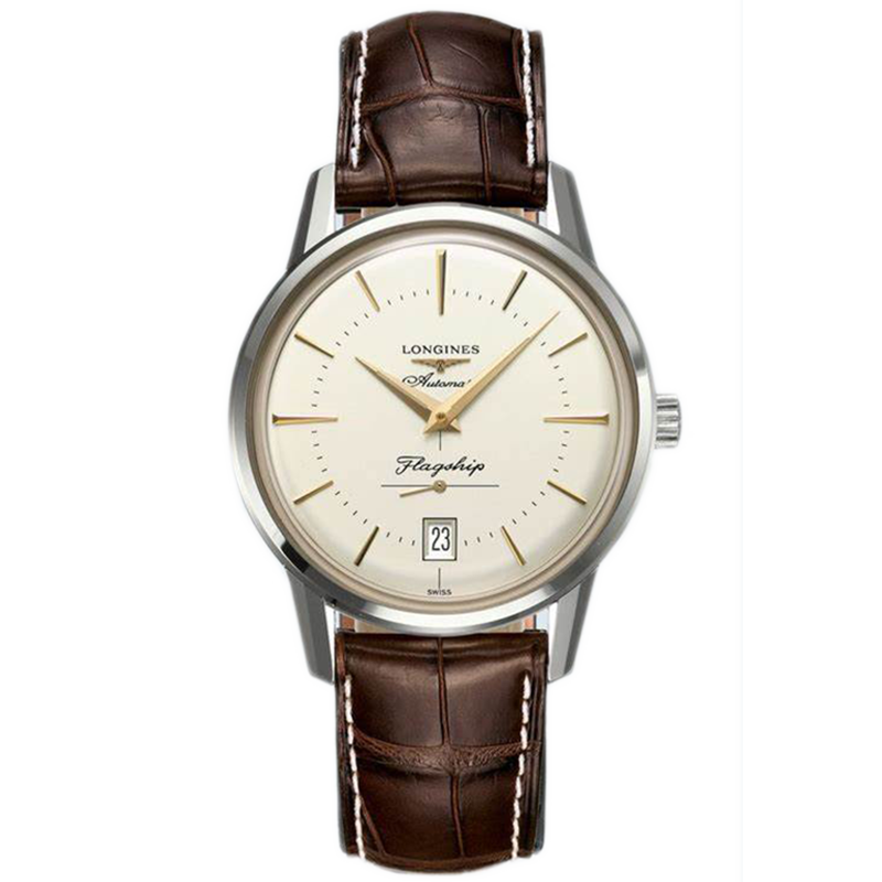 捡漏[9.8新拍卖]浪琴经典精钢自动机械手表男表L4.795.4.78.2正品