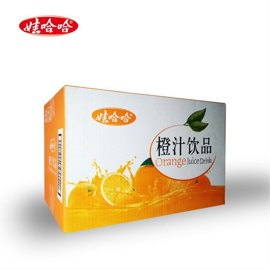 11月份娃哈哈橙汁500ml9瓶零散15瓶整箱酸甜果汁饮料果味