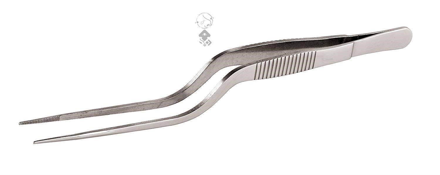 西餐厨师专用烹饪厨房尖嘴列子摆盘镊子乜卟其它夹持类工具