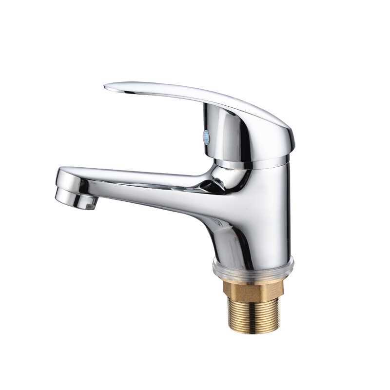 尊驰卫浴全铜水龙头冷热面盆龙头单孔浴室洗手盆台盆龙头1010a_不打折