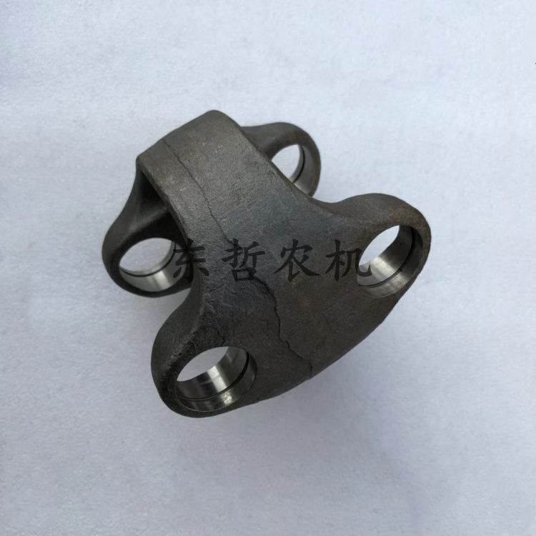 东方红拖拉机农机配件前桥传动轴双头十字轴壳万向农机配件