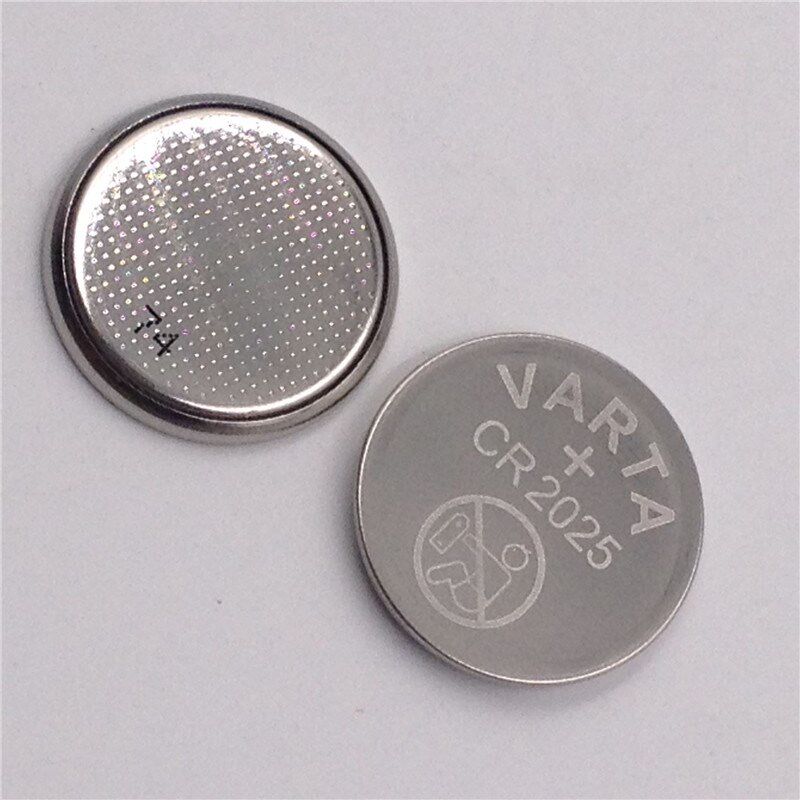 1粒包邮varta瓦尔塔cr2025奔驰钥匙原装3v纽扣纽扣电池