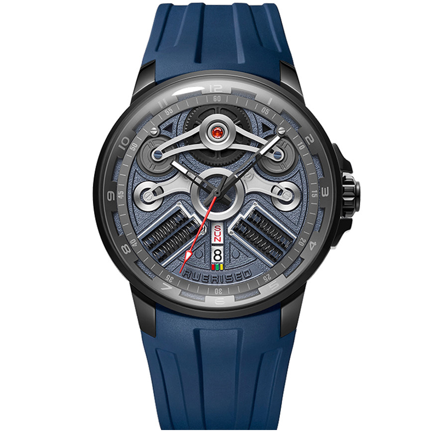 限时抢拍未使用希斯德公6980手表全自动机械时尚欧美腕表