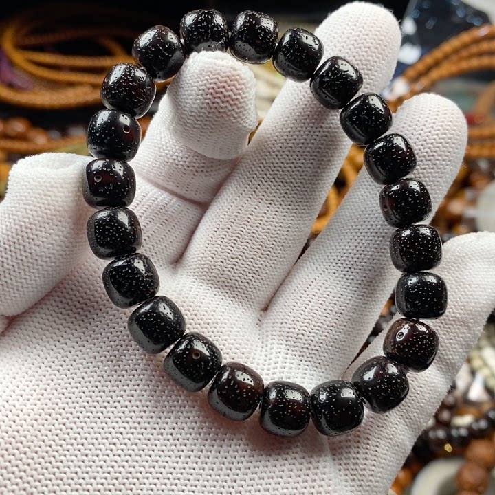 黑金金玉化满血料星月头货首饰盒