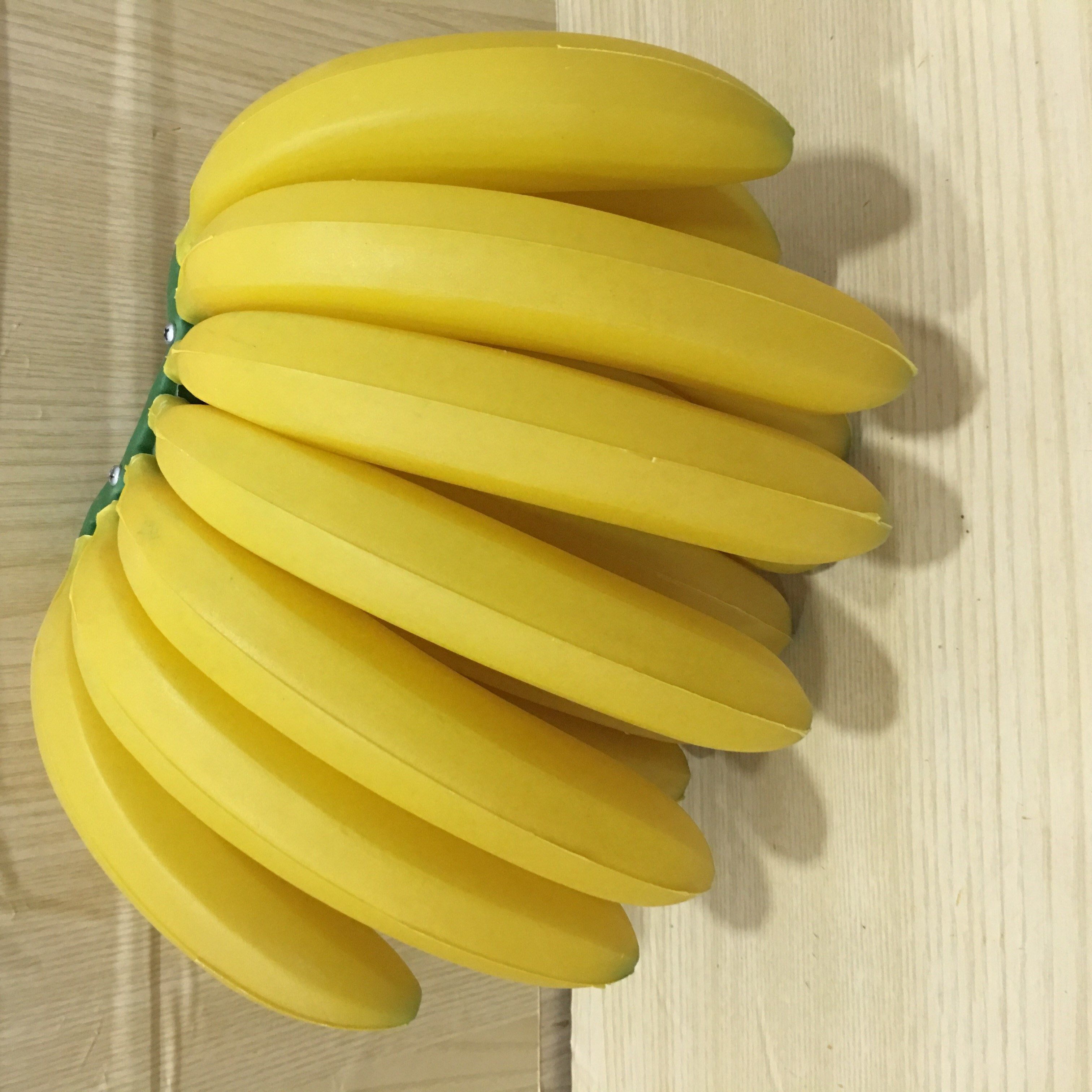 香蕉模型15头塑料仿真水果摄影道具两件起发仿真果蔬