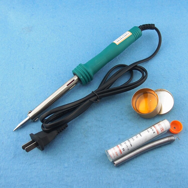 华瑞三件松香锡丝套装电烙铁外热正品高档瓦高烙铁