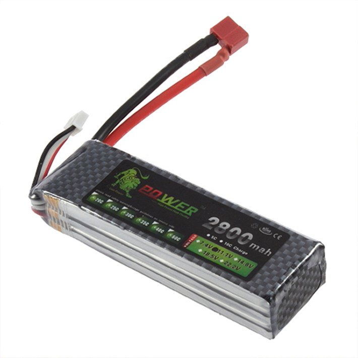 包邮航模遥控飞机74v2s111v3s148v4s222v6s2800mah锂电池遥控飞机零