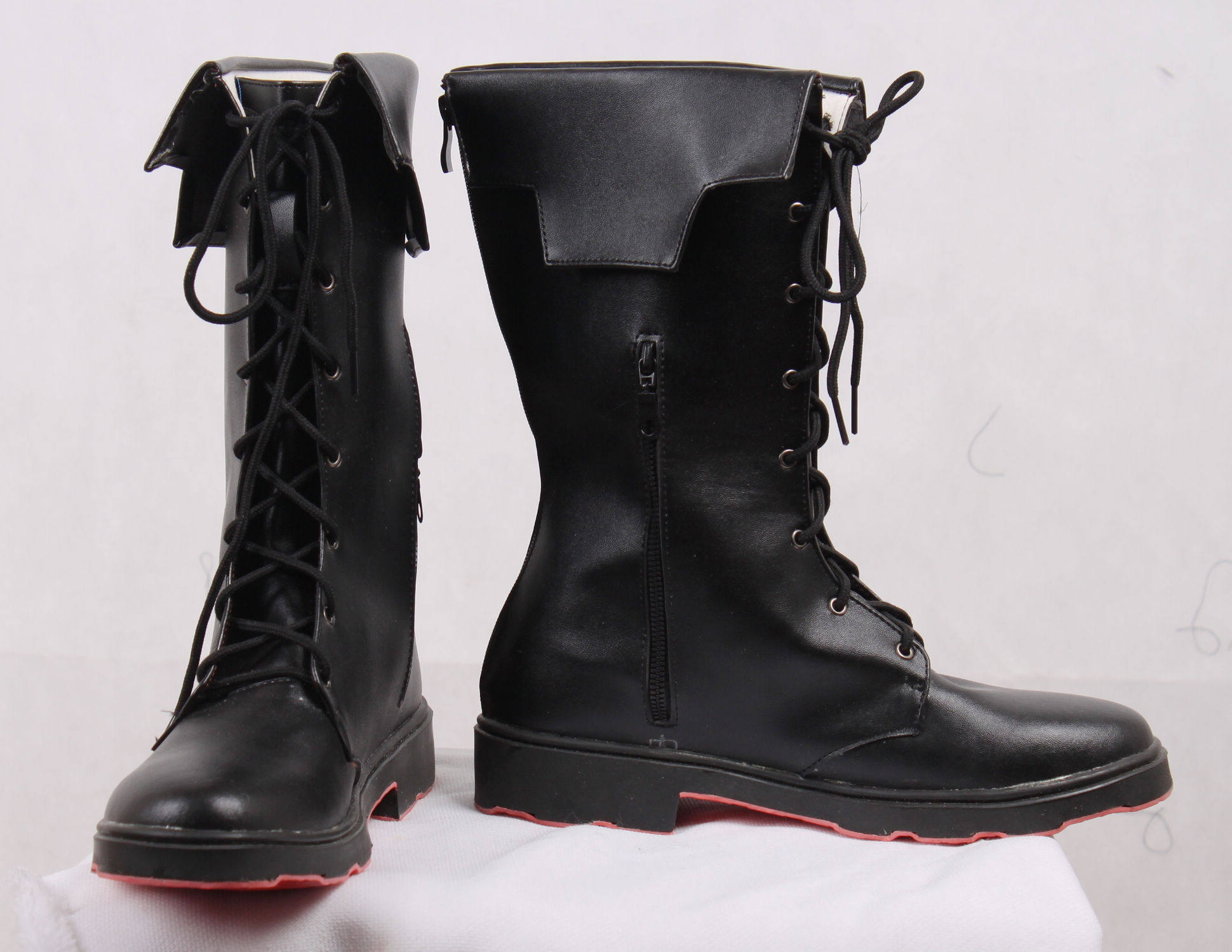 ff xv 终幻想15 国王 诺克提斯cosplay鞋cos鞋子 pu皮革支持定制