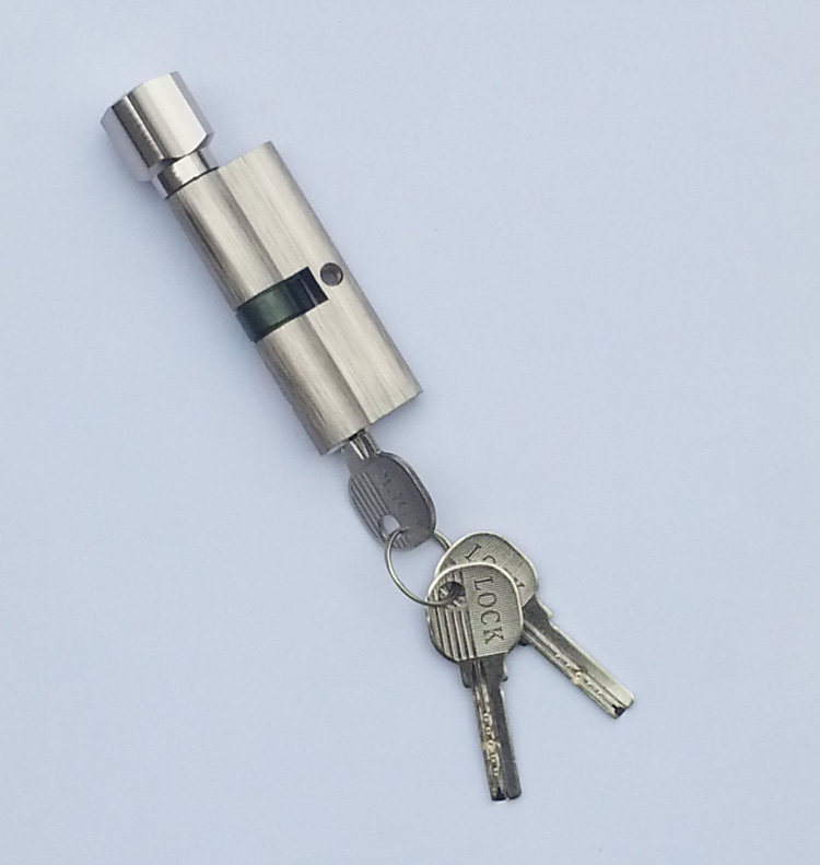 门锁级锁塑钢塑钢门芯单开锁芯换锁芯室内门房间机械门锁