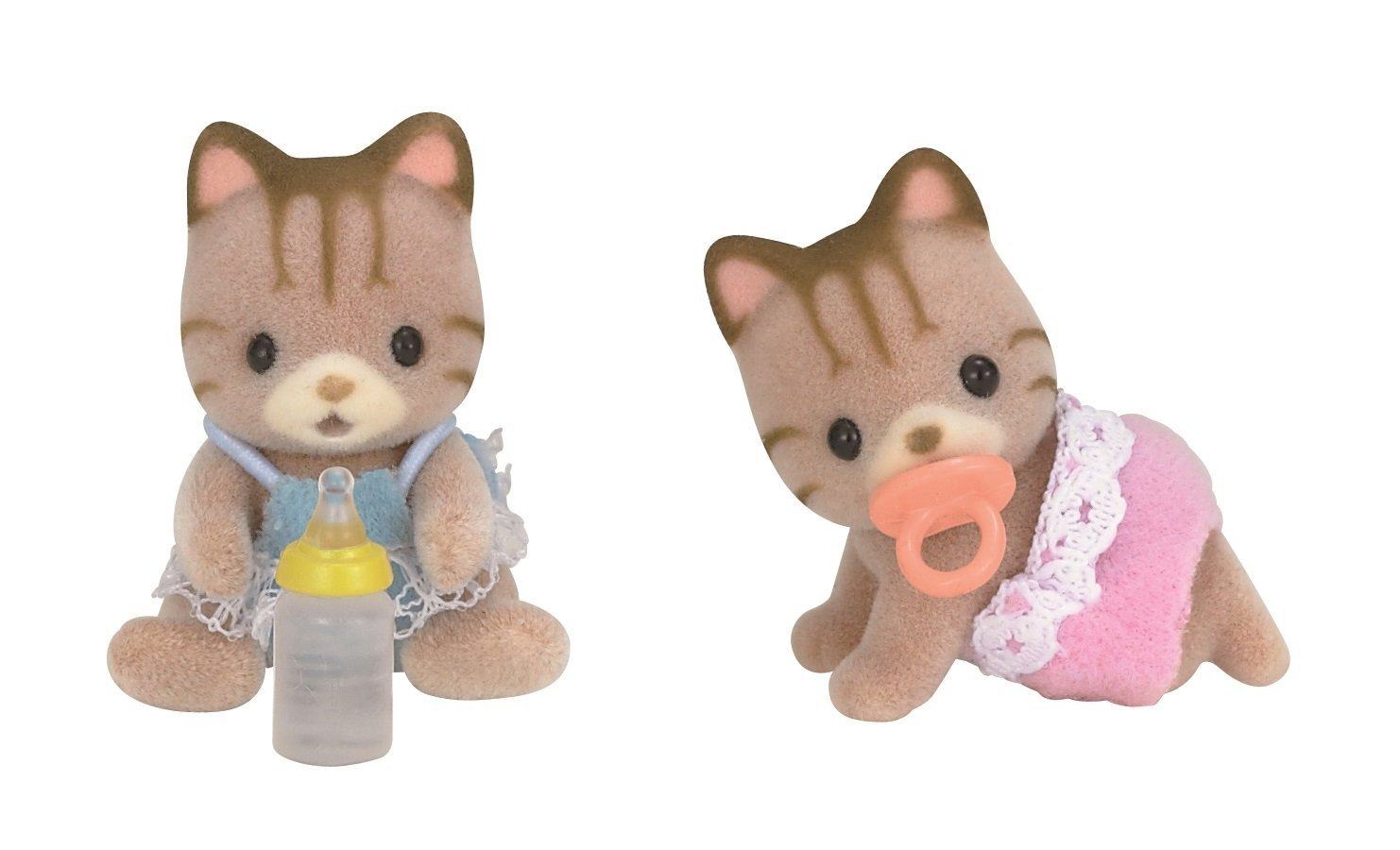 日本代购森贝儿核桃双胞胎过家家儿童玩具礼物过家家玩具