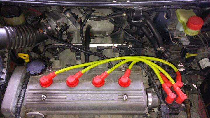 五芯高压点火缸线吉利自由舰熊猫金刚金鹰帝豪高压线