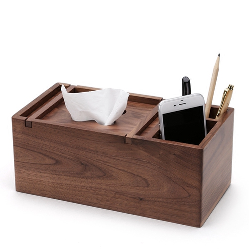 实木纸抽盒家用客厅简约多功能盒子