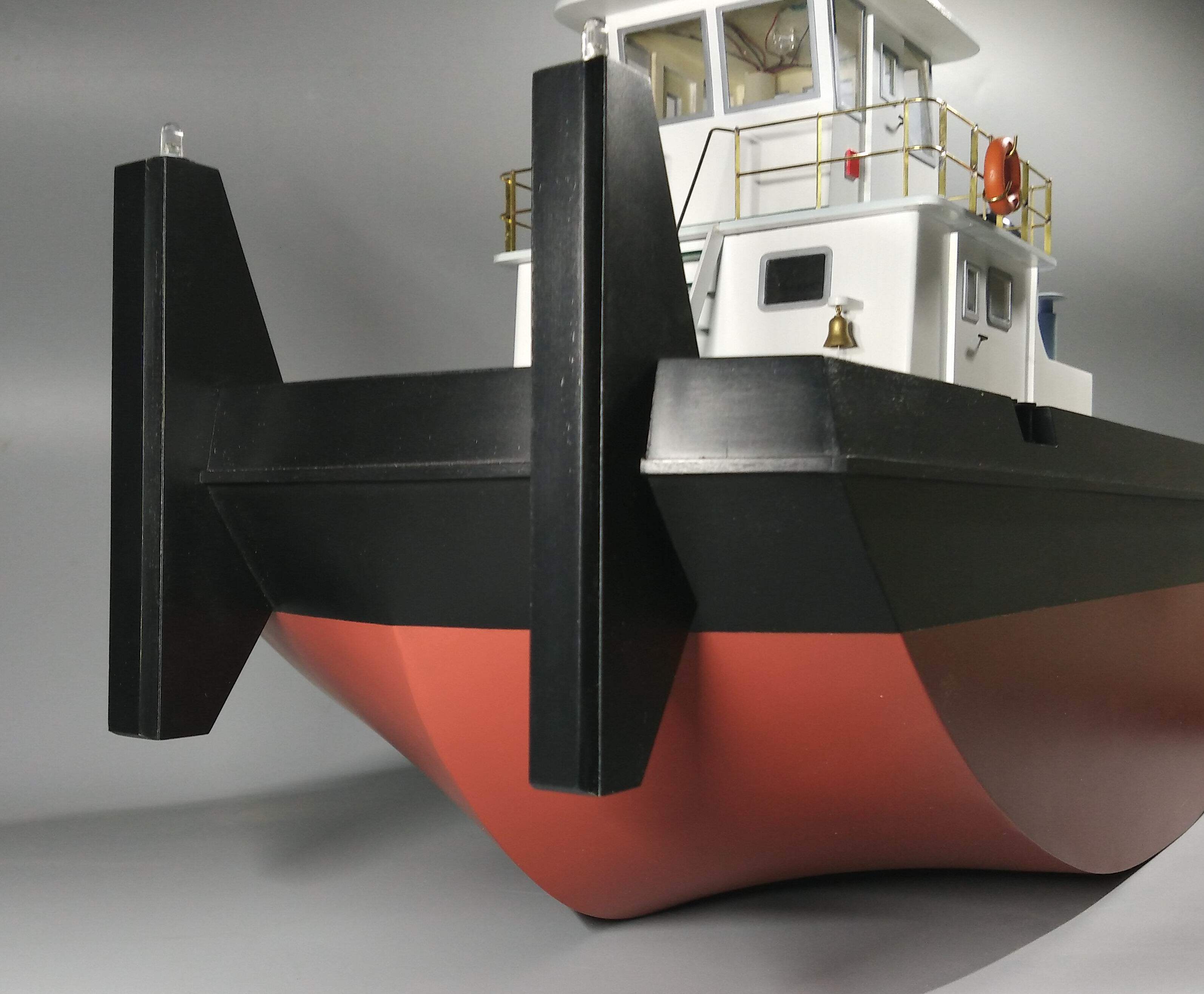 普林格顶推拖船套件2015款世铖模型出品舰艇