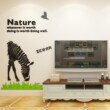 Creative Zebra 3D Stereo -Sticking Wall Sticker Living Room TV Background Wall Decoration Bedroom Room Furnishing Door Stickers Creative Zebra 3D Stereo -Sticking Wall Sticker Living Room TV Background Wall Decoration Bedroom Room Furnishing Door Stickers