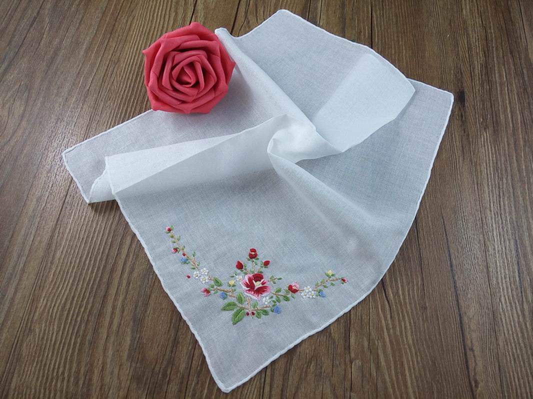 江南绣出国送礼手信复古中国国风文艺手工刺绣手帕