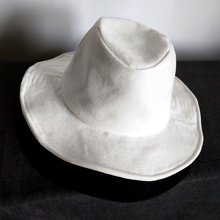 遮阳帽大檐纯白色渔夫帽潮男女百搭原宿可折叠盆帽帽子