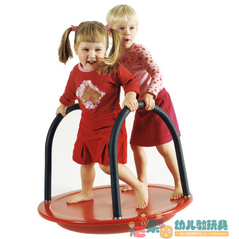 摇摆运动室内转盘旋转扶手平衡跷跷板器材训练器感统训练器材