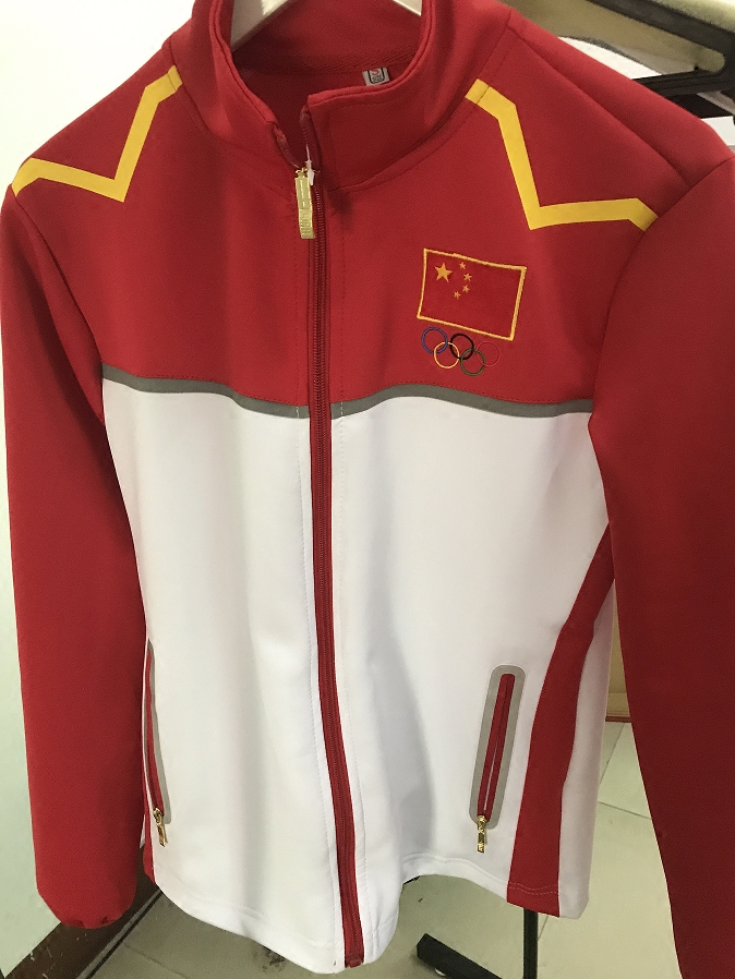 中国队国家队运动会领奖团体出场田径男女体育学生运动套装