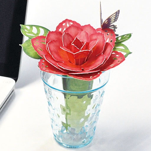 日本代购制不插电纸制加湿器手捧空气加湿摆件