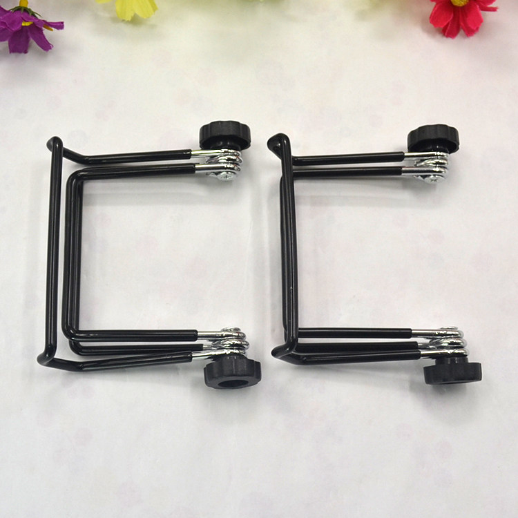 适用于苹果ipad平板电脑手机通用便携式万向旋转铁丝手机支架