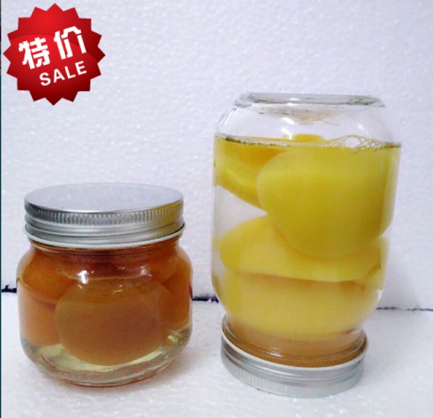 直销无铅透明玻璃瓶蜂蜜酱菜家庭自制真空罐头密封罐