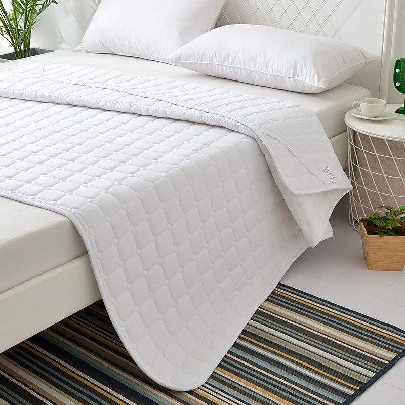 薄床褥子垫被冬可洗床垫软垫铺地双人薄款床褥垫子防滑家用四季款