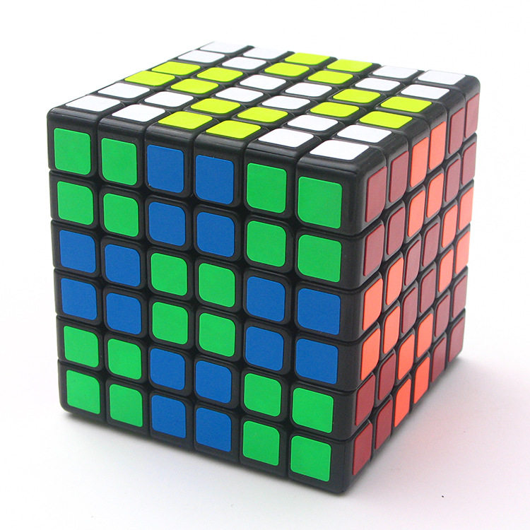 魔方清仓永骏六阶黑色白色顺滑速拧比赛专用魔方
