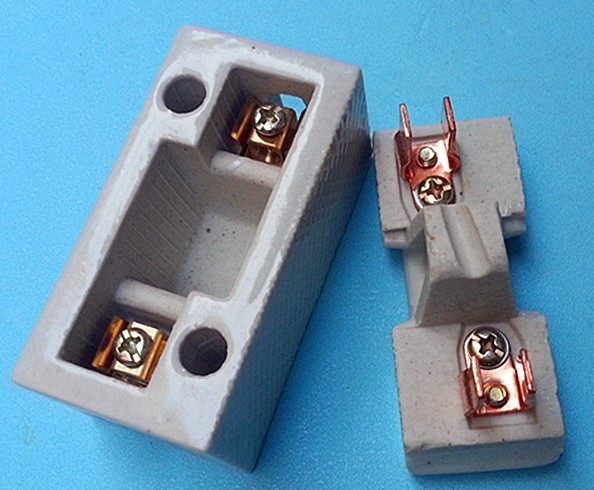 陶瓷特价国标rc115a家用老款保险熔断丝盒保险丝保险丝