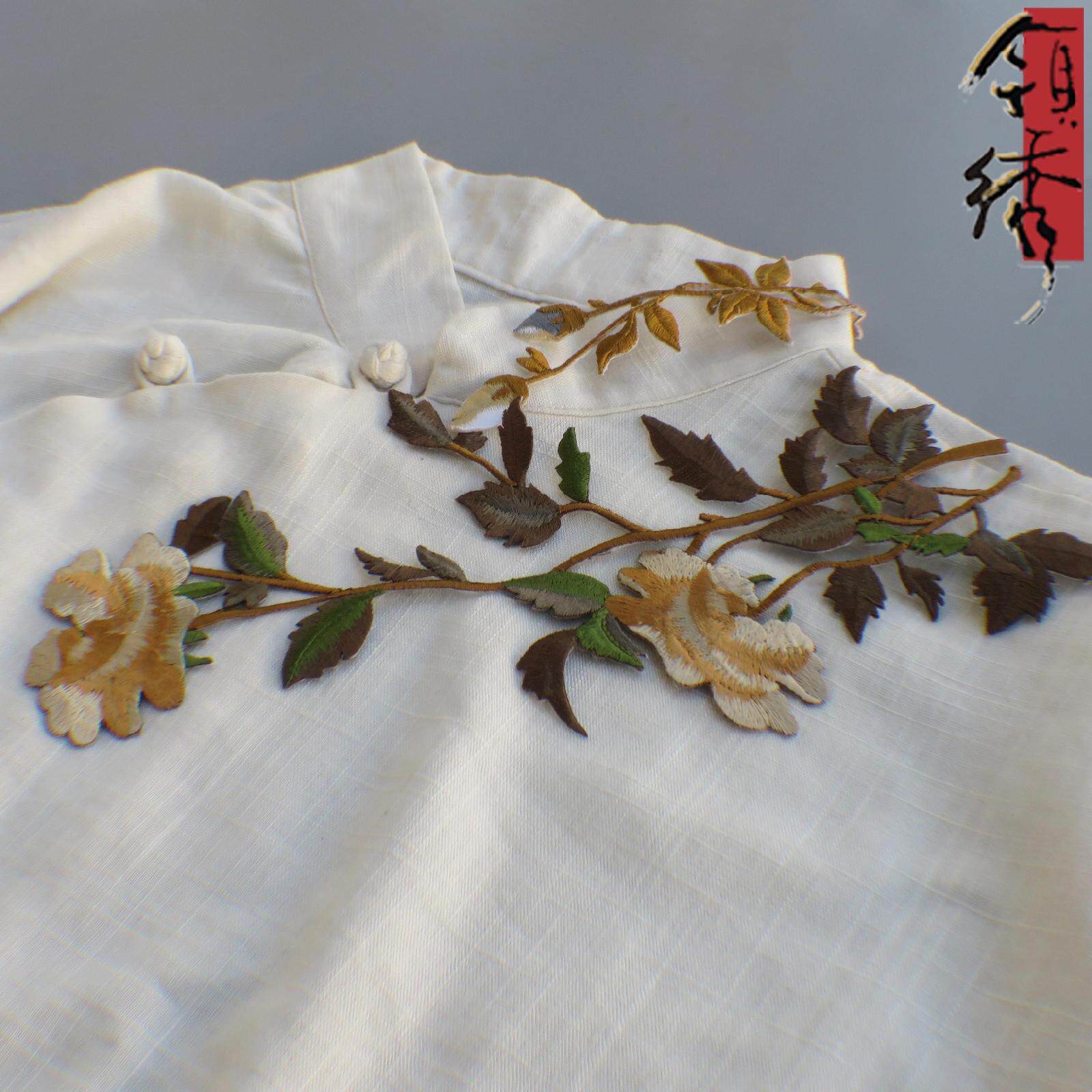 装饰花朵百搭艺风文艺风改造旗袍贴花刺绣时尚布贴