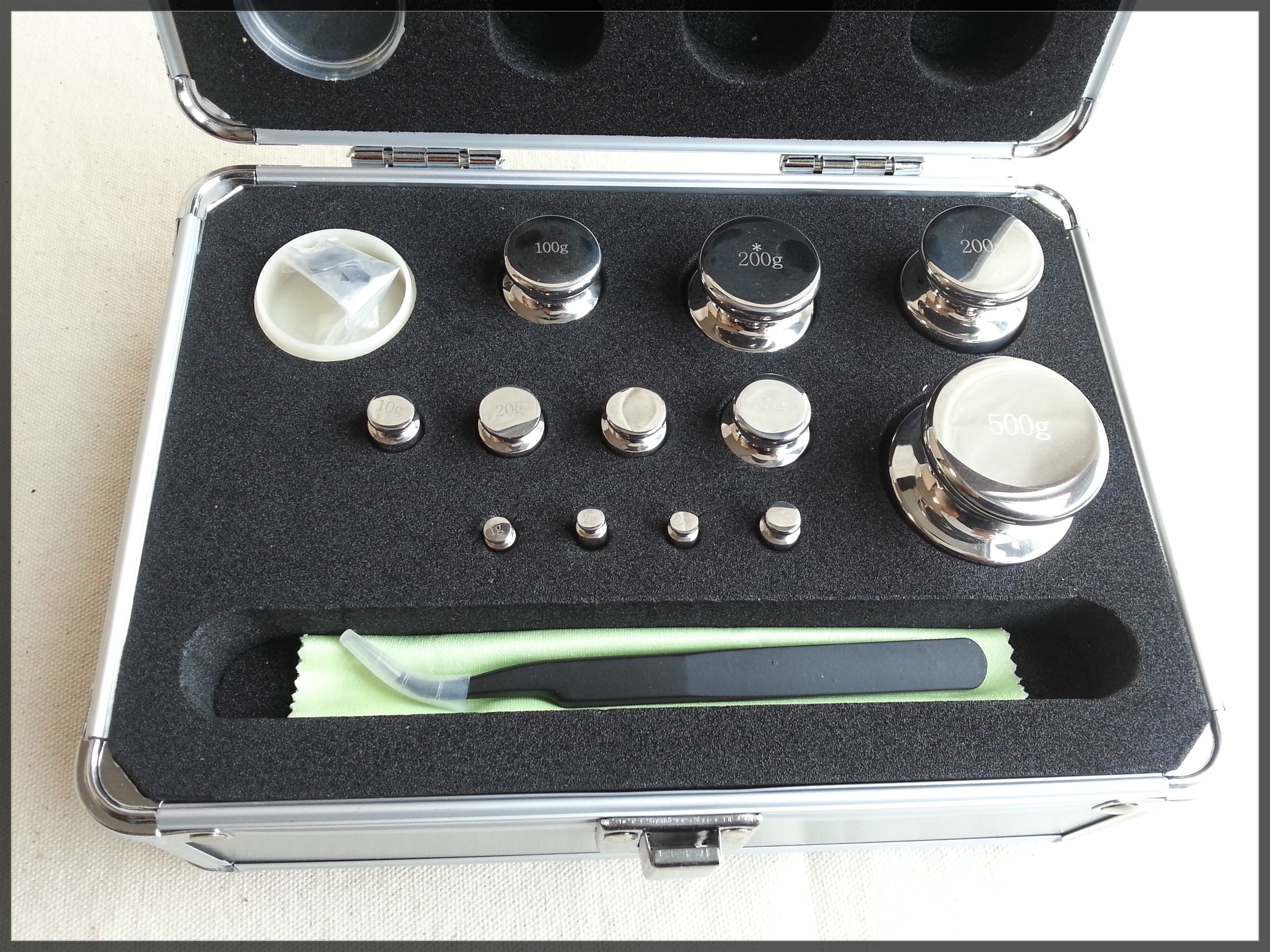 套装现货f1不锈钢砝码全系列1mg100g200g500g电子秤