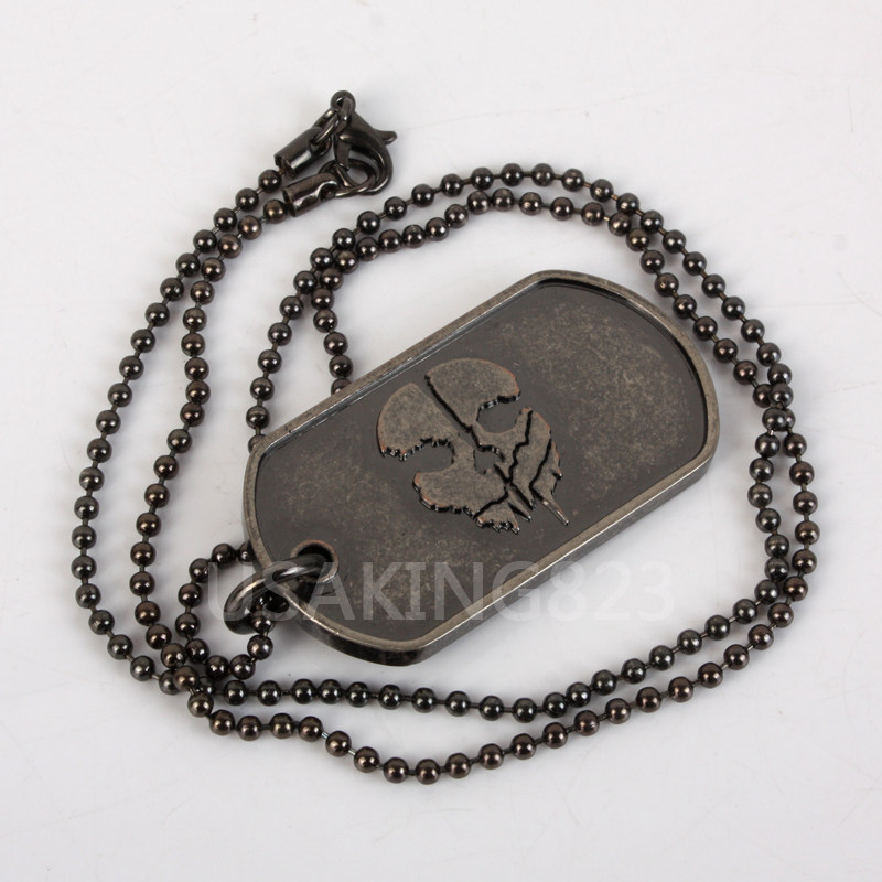 使命召唤callofdutyghosts狗牌幽灵吊坠项链动漫游戏动漫手表