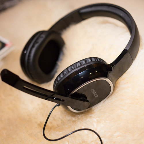 漫步者 k815学习网课耳机头戴式耳麦儿童学生英语专用带麦降噪隔音防