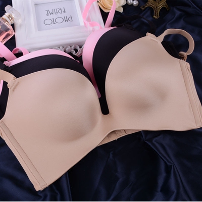 特价光面无痕无钢圈加厚36内衣超最小胸聚拢文胸罩80bc85买一送一