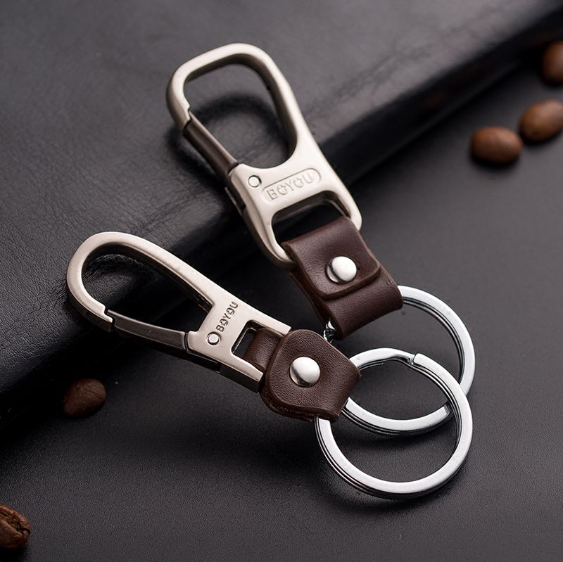 正品博友不锈钢男士腰挂结实钥匙挂博友钥匙扣现售产品