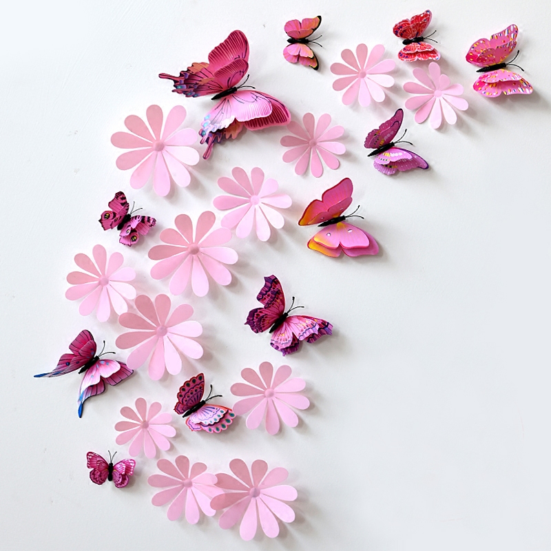 3d贴画创意贴花粘贴上自墙上房间装饰立体墙贴