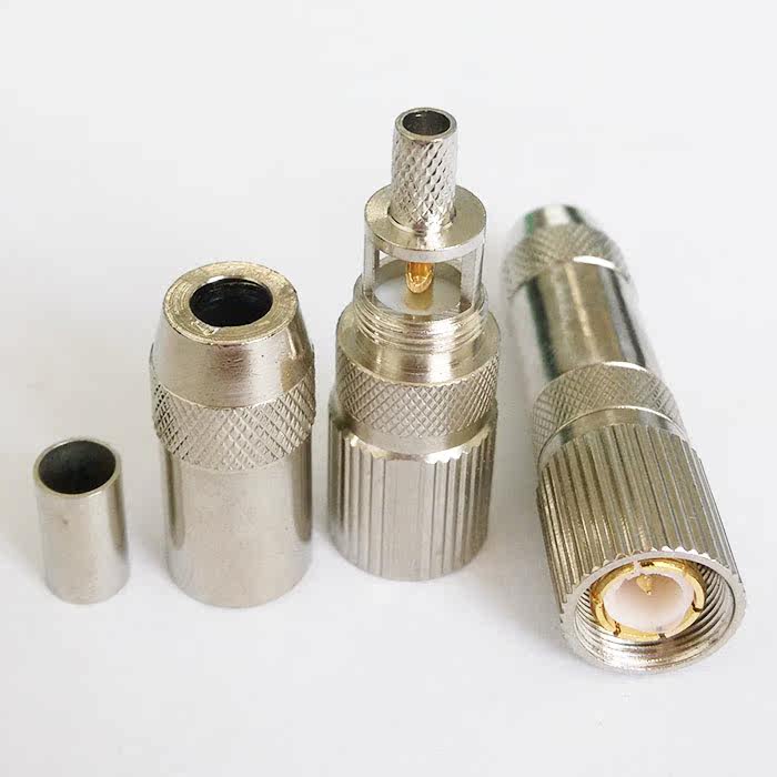 接头兆头2m头连l922syv7522射频视频电缆连接器f头