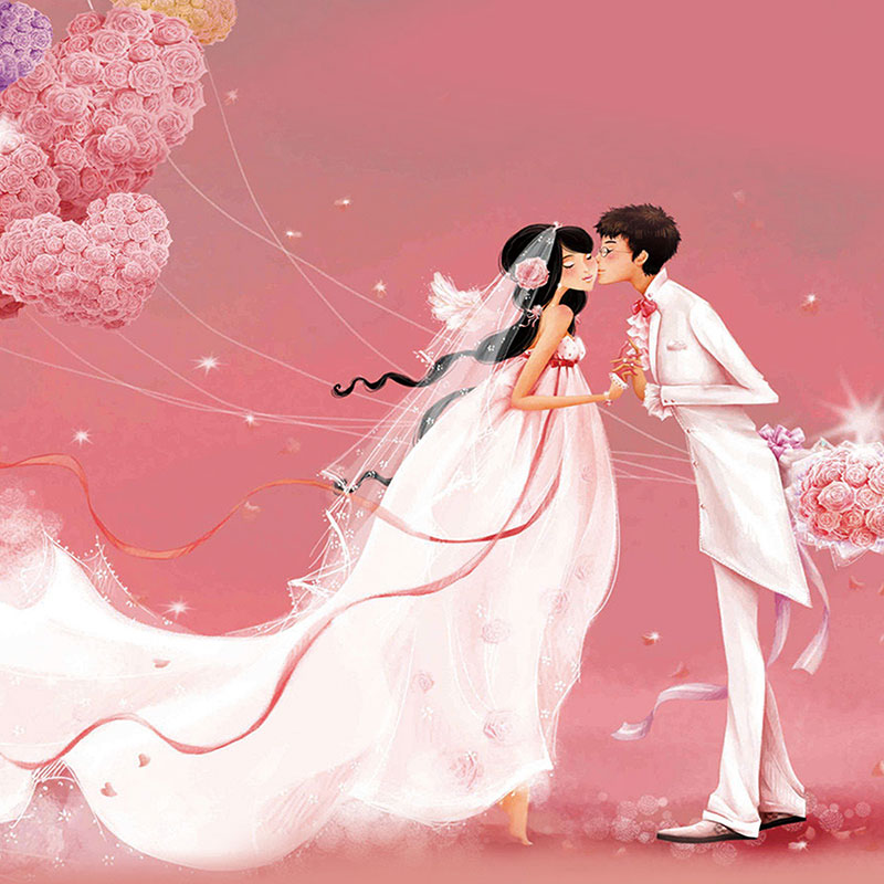 2020年新款满钻5d钻石结婚情侣新婚浪漫婚礼系列十字绣套件