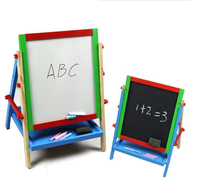 画板小黑板童趣玩具tq7881幼儿教具升降木童迷你绘画桌