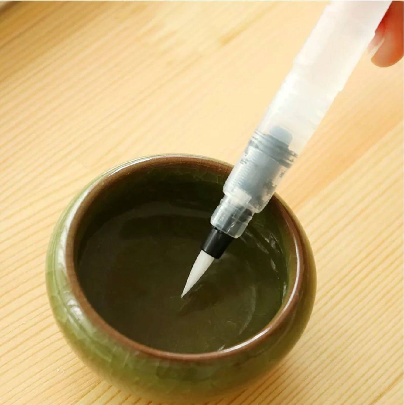 毛笔国产大容量自来水储水水溶性彩铅固体水彩好伴侣其它功能笔