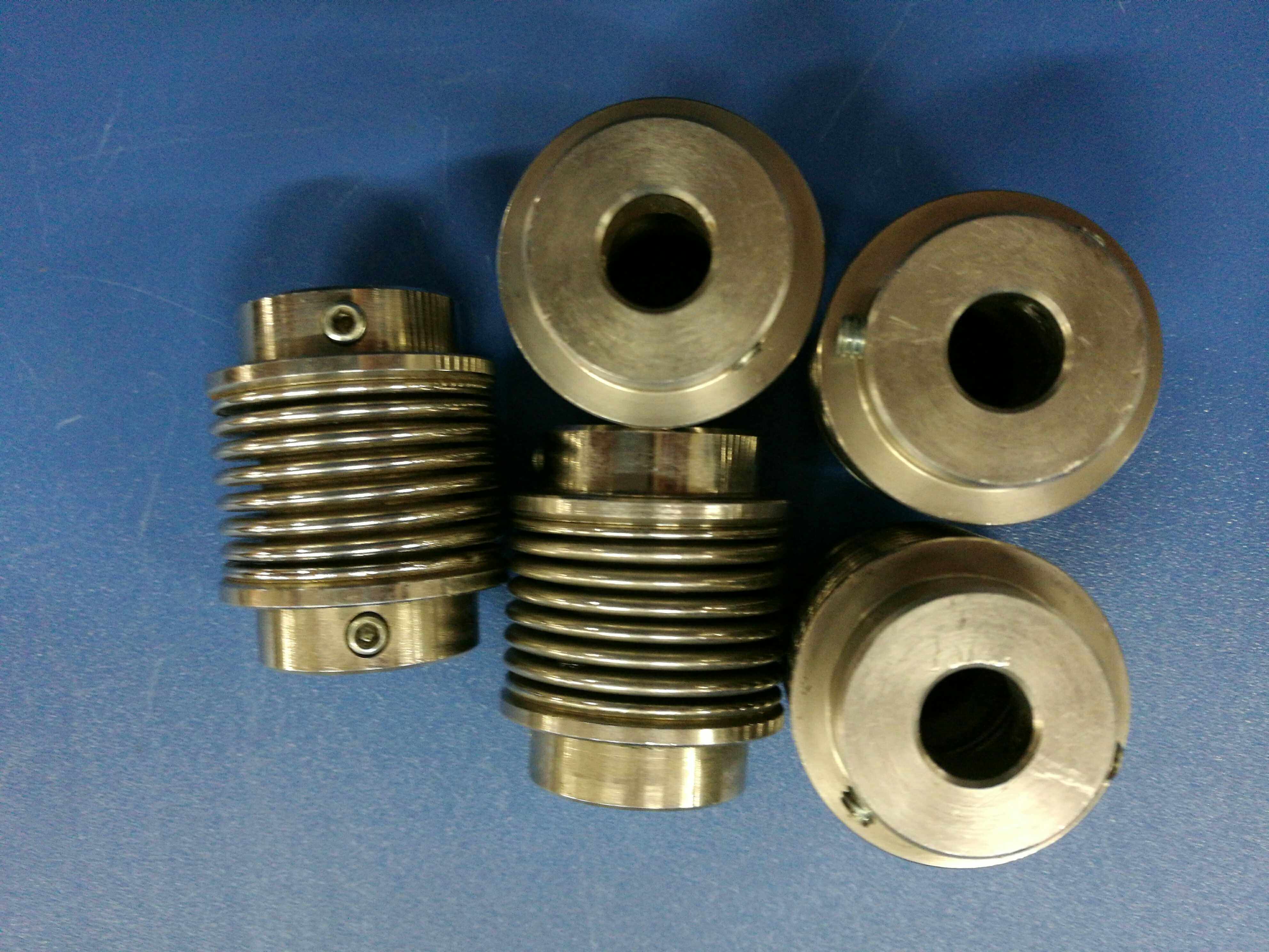 不锈钢波纹管联轴器外径内孔95314孔现货联轴器