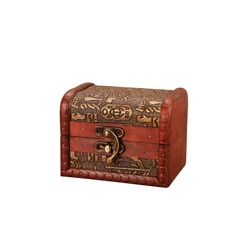 创意礼物带锁密码小盒子首饰盒迷你儿童玩具百宝箱精致首饰盒