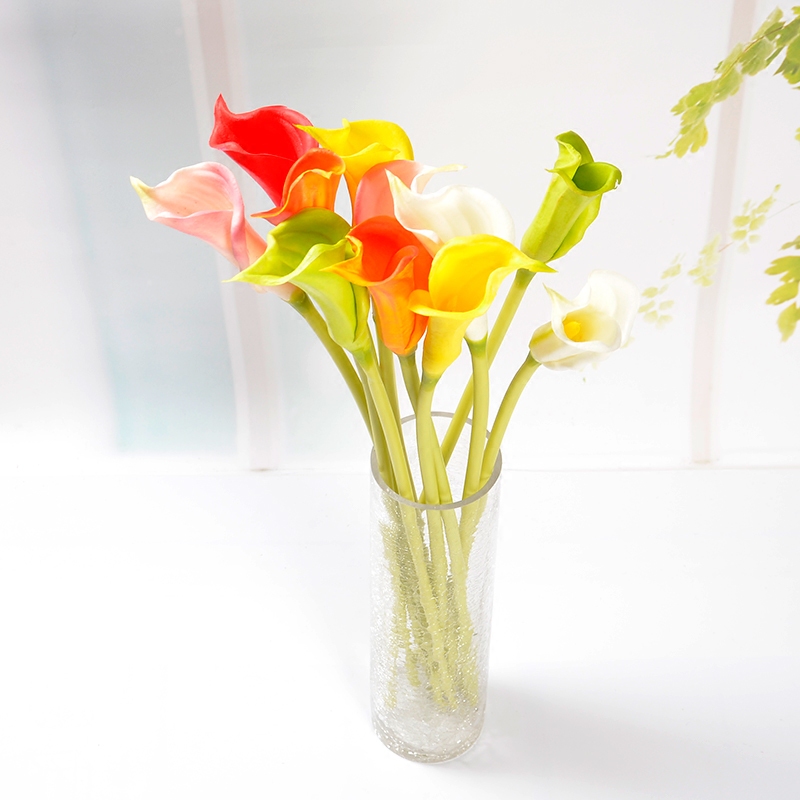 大号马蹄莲6支花束餐桌假花仿真客厅摆件装饰仿真花