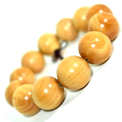 文玩小叶黄杨木杨木手串108颗佛珠老料手工精制念珠时尚男女手链 原价