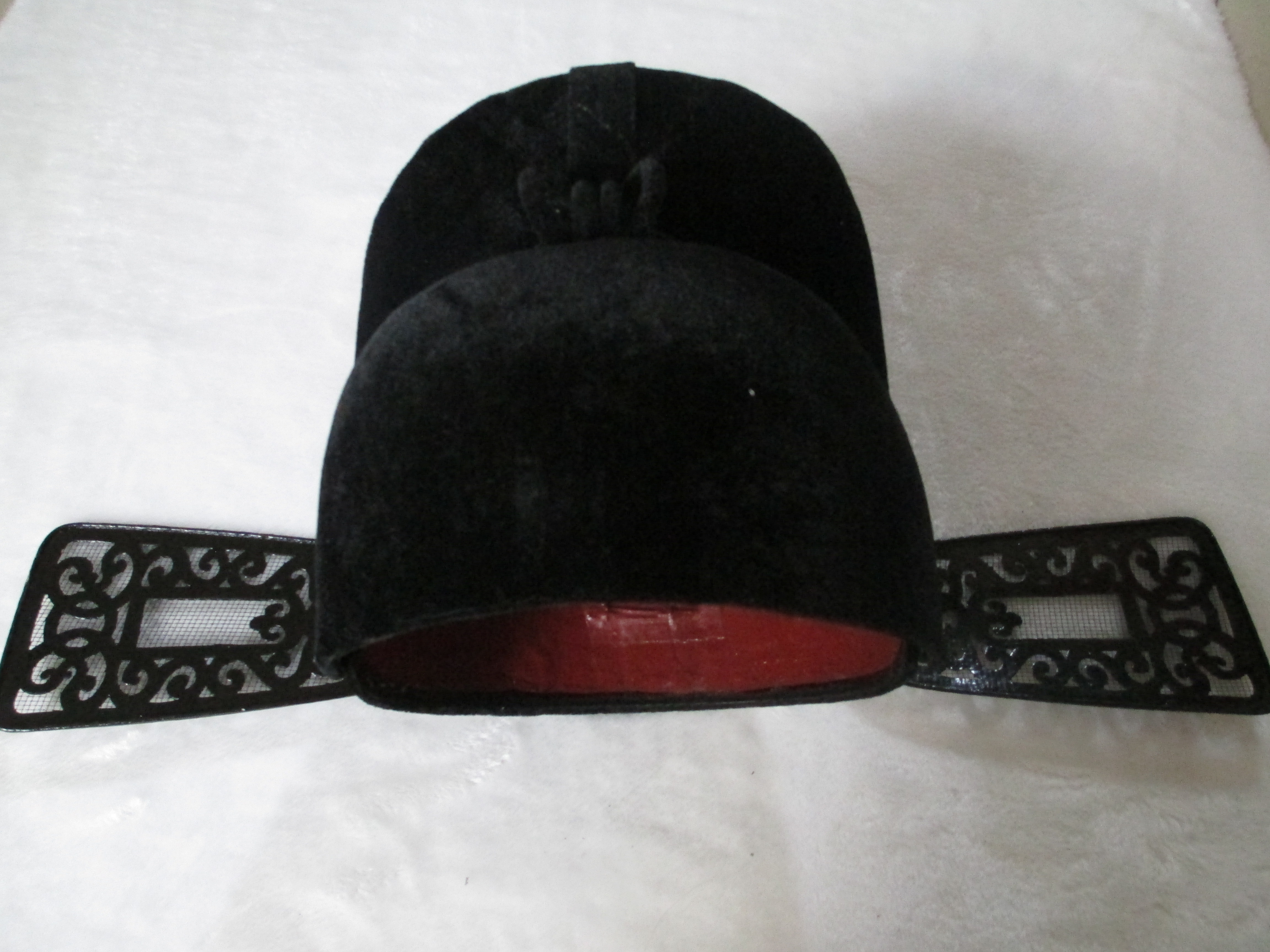 戏曲纱帽帽翅多选戏剧用品京剧服装芝麻官帽黑色乌纱帽耍翅