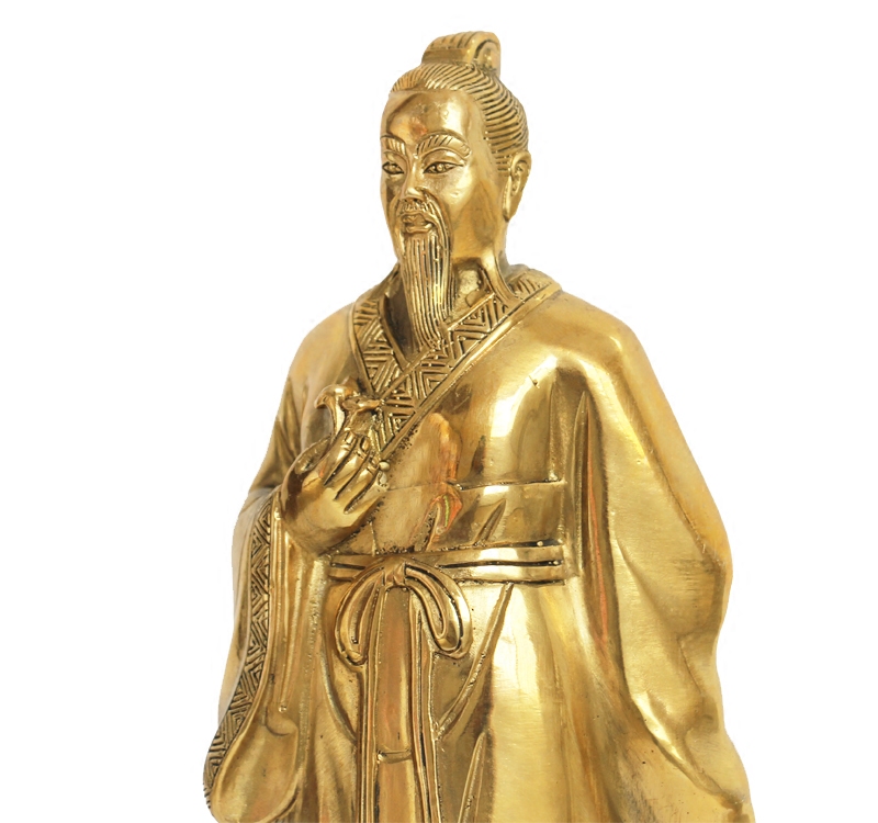 张仲景名医药王铜像孙思邈李时珍华佗扁鹊邳彤纯铜摆件