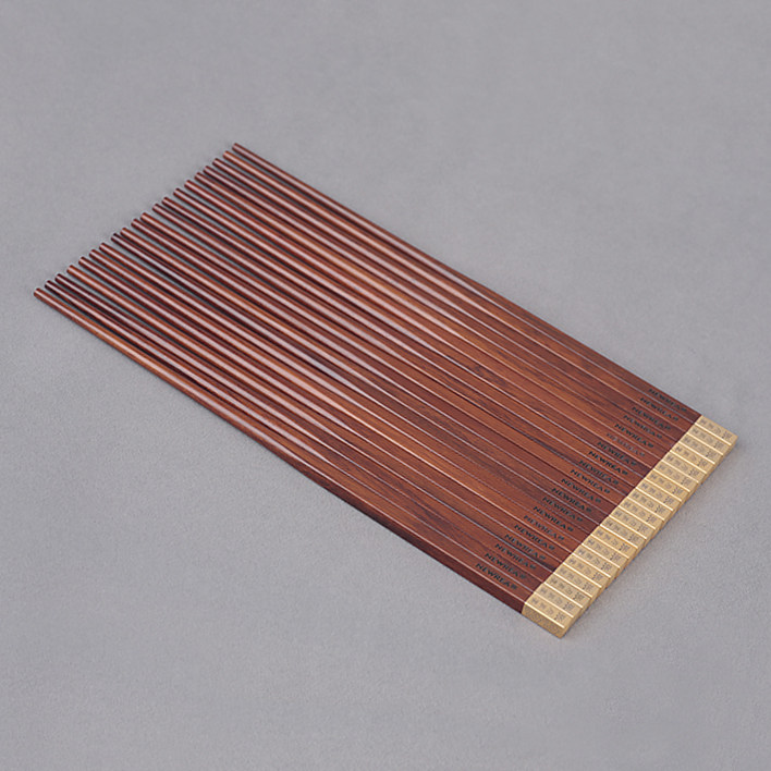 newrea新锐级蛇纹木雾金祥云十双筷子筷子