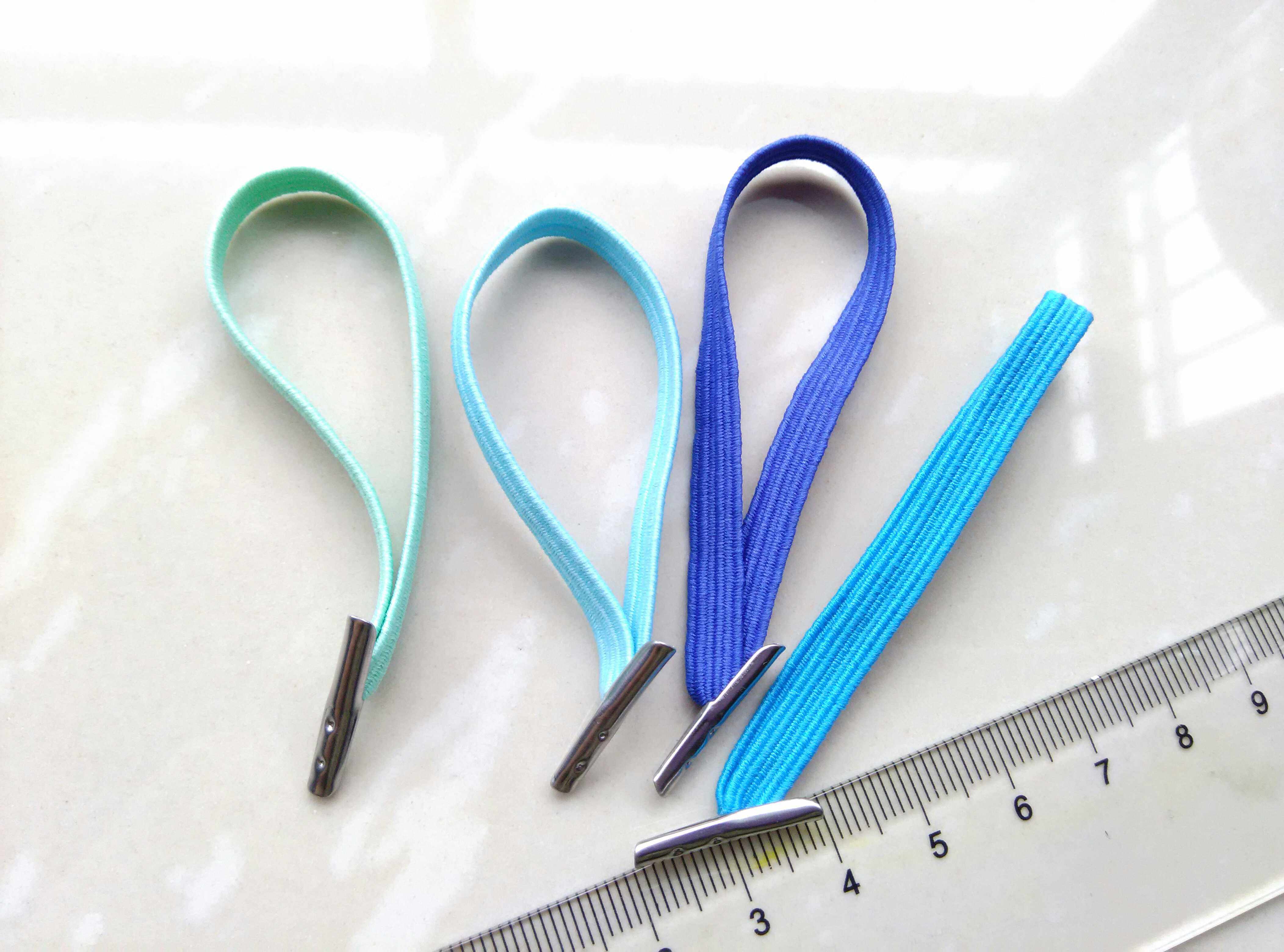 松紧倒扣5mm笔记本松紧带带扣卡扣倒刺包头橡皮筋线