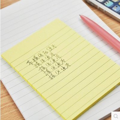 记事便条纸纸自便签签本贴便次贴包包便利单色便签本