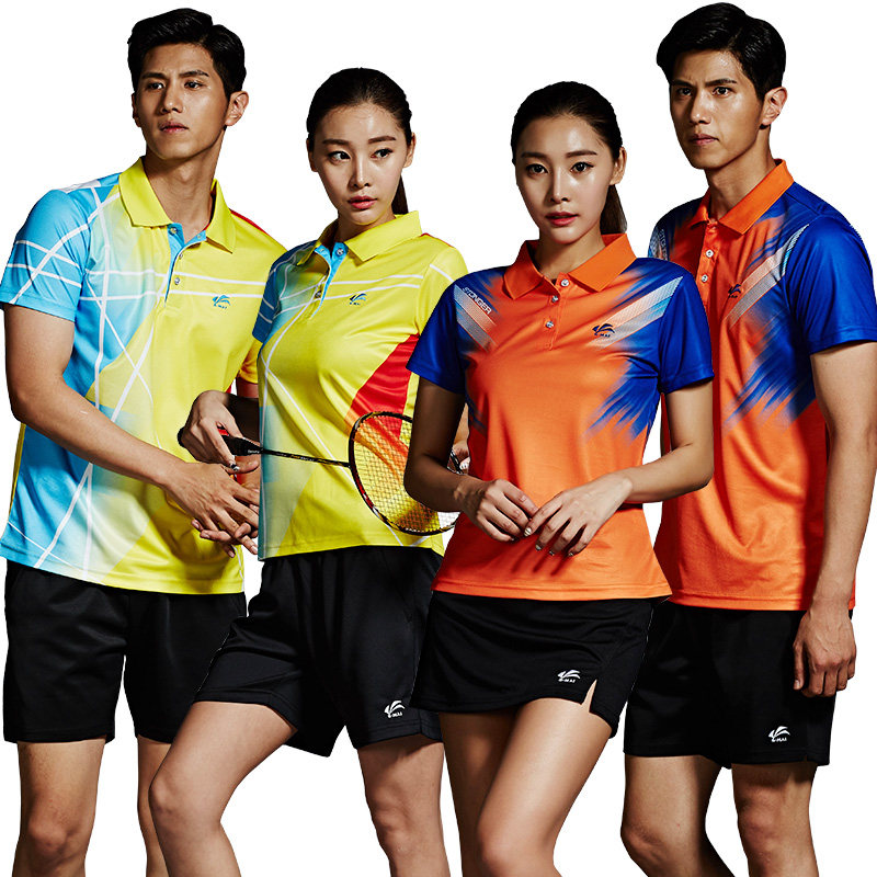套装团队队服2020速迈新品夏季羽毛球男女女款羽毛球服